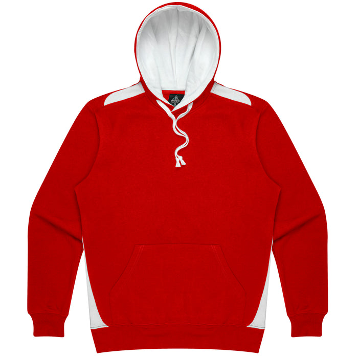 PATERSON MENS HOODIES - RED/WHT