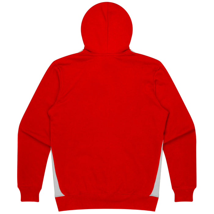 PATERSON KIDS HOODIES - RED/WHT