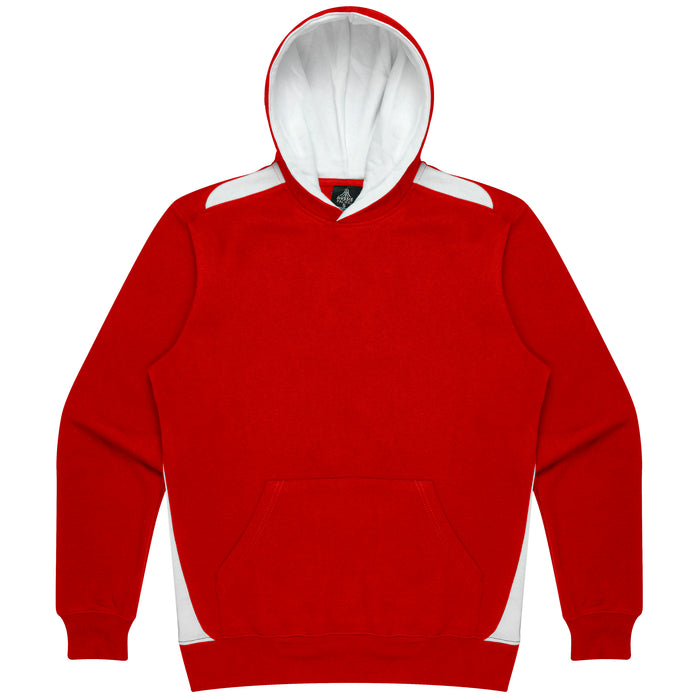 PATERSON KIDS HOODIES - RED/WHT