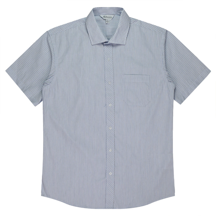 BAYVIEW DELETED SHIRT M - WHITE/SKY