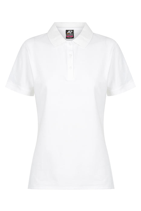 CLAREMONT LADY POLOS - WHITE