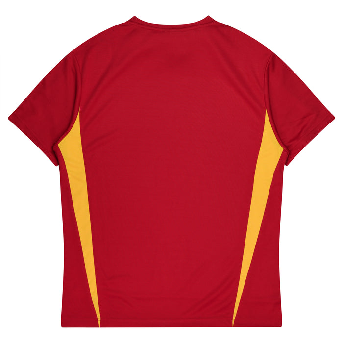EUREKA DELETED TEE M - RED/GOLD