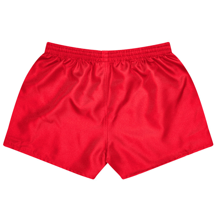 RUGBY MENS SHORTS - RED