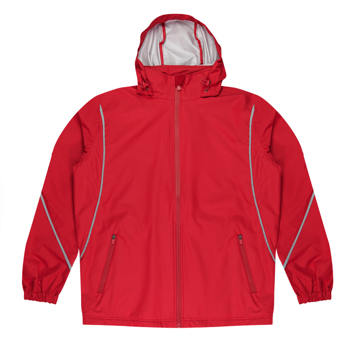 BUFFALO DELETED JACKET M - RED/SILVER