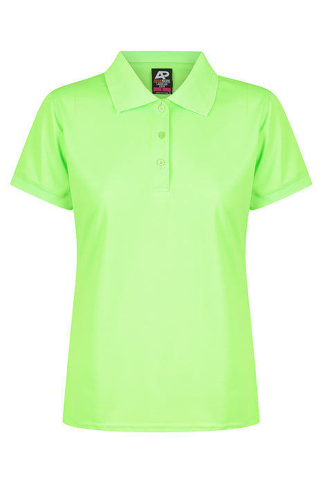 LACHLAN LADY POLOS - NEON GREEN