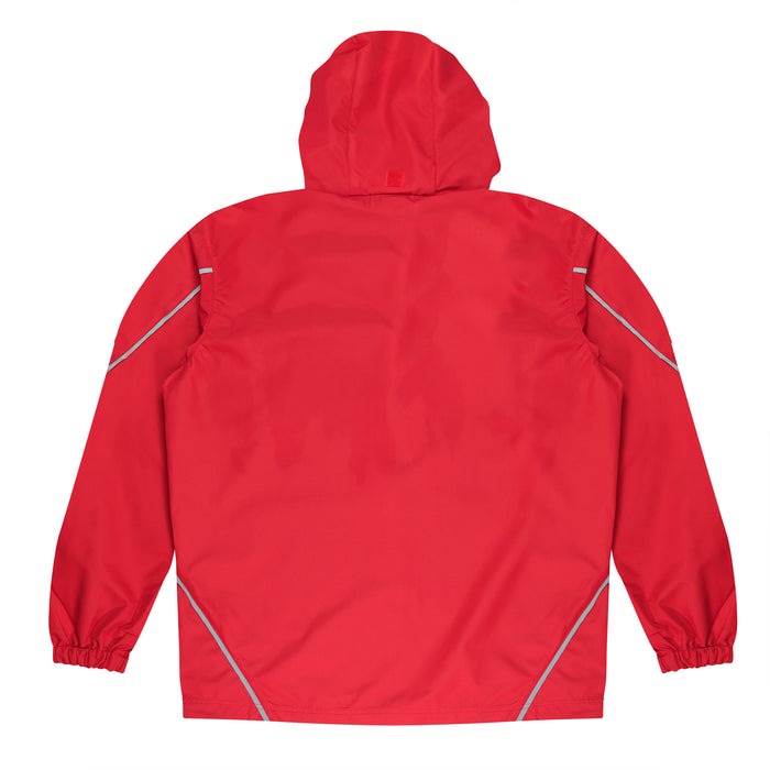 BUFFALO DELETED JACKET M - RED/SILVER