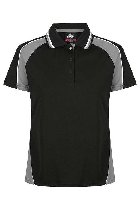 PANORAMA LADY POLOS - BLK/ASH/WHT
