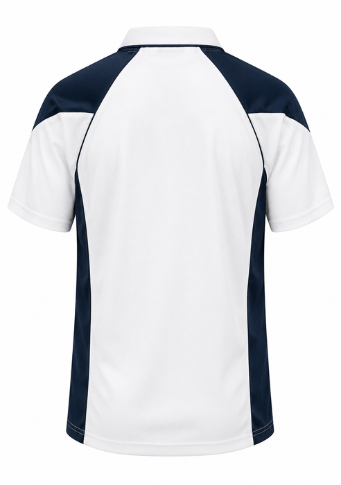 PREMIER DELETED POLO M - WHITE/NAVY