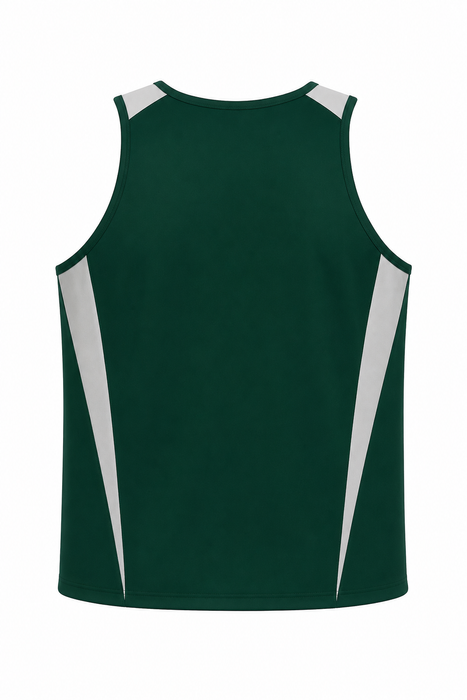 EUREKA DELETED SINGLET M - BOTTLE/WHITE