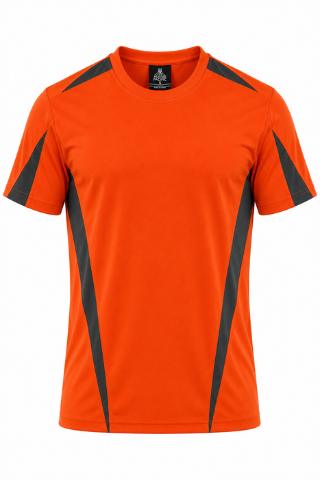 EUREKA KIDS TEES - ORANGE/CHAR