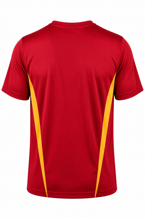 EUREKA DELETED TEE M - RED/GOLD