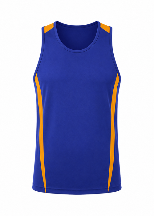 EUREKA DELETED SINGLET M - ROYAL/GOLD