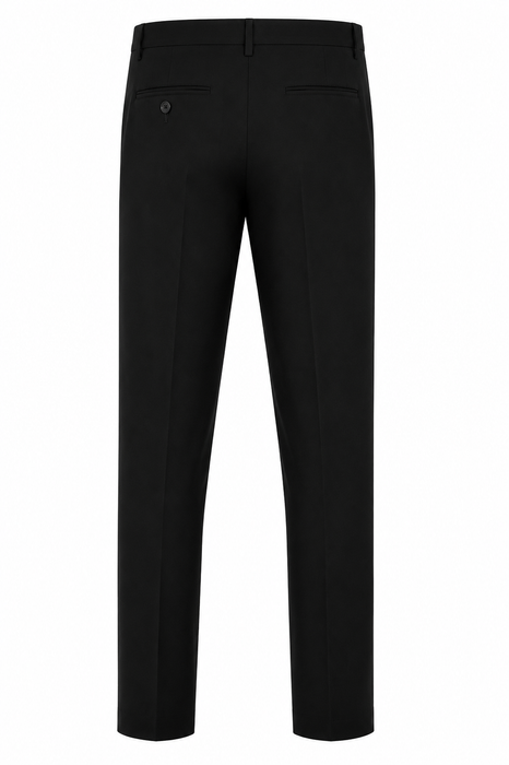 FLAT FRONT PANT DELETED PANT M - BLACK