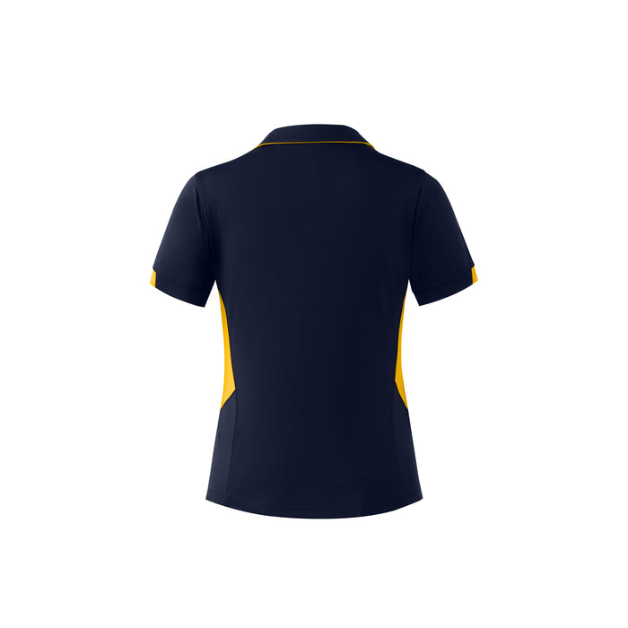 TASMAN LADY POLOS - NAVY/GOLD
