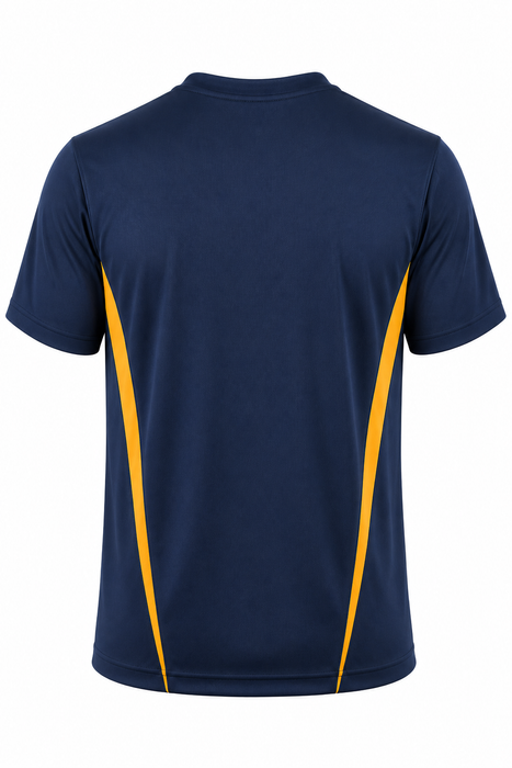 EUREKA DELETED TEE M - NAVY/GOLD