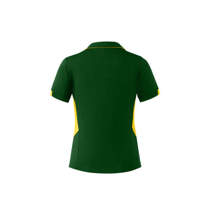 TASMAN LADY POLOS - BOTTLE/GOLD