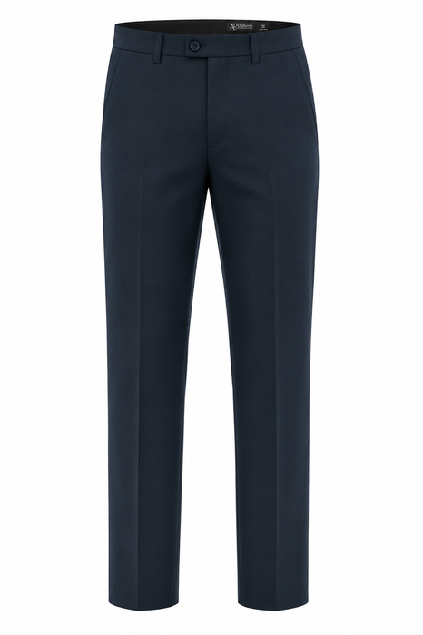 FLAT FRONT PANT DELETED PANT M - NAVY