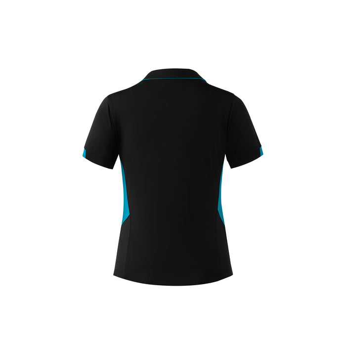 TASMAN LADY POLOS - BLACK/TEAL