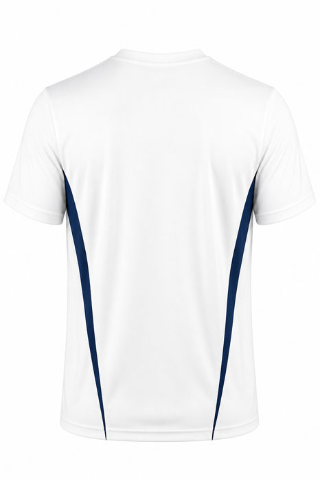 EUREKA DELETED TEE K - WHITE/NAVY
