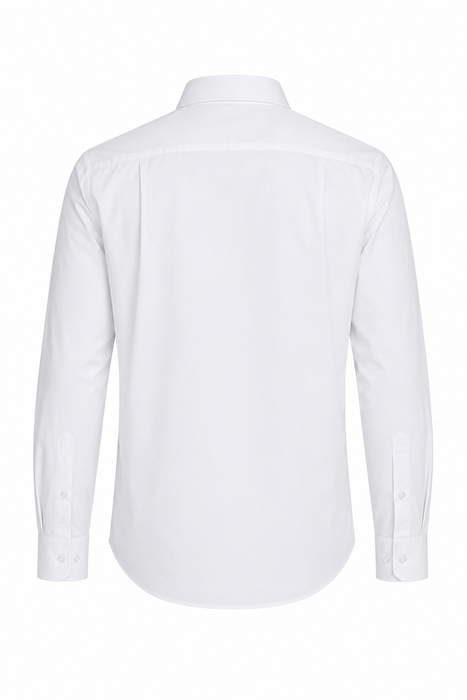 KINGSWOOD MENS SHIRT LONG SLEEVE - WHITE