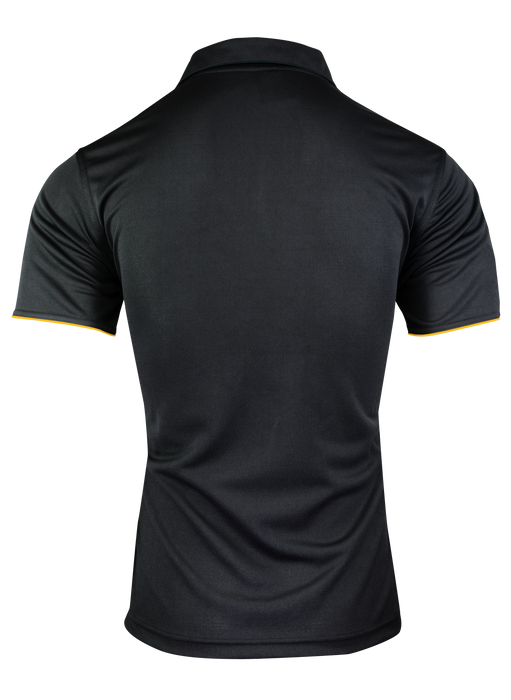 YARRA DELETED POLO M - BLACK/GOLD
