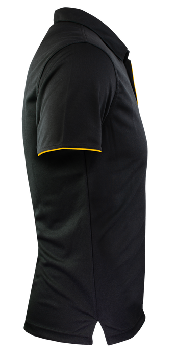 YARRA DELETED POLO M - BLACK/GOLD