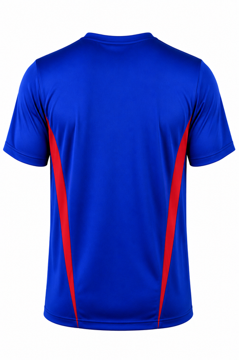 EUREKA DELETED TEE K - ROYAL/RED