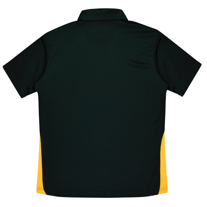 PATERSON MENS POLOS - BLK/GOLD