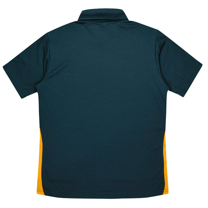 PATERSON MENS POLOS - NAVY/GOLD